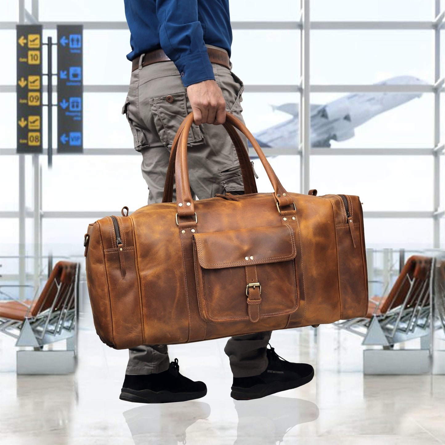 Magnum Leather Duffle bag