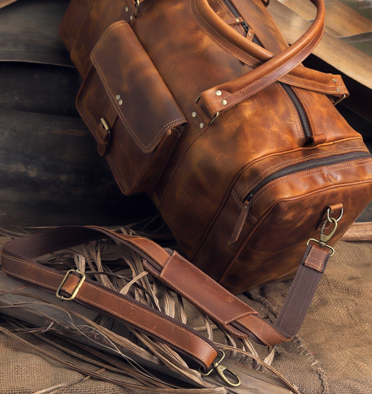 Magnum Leather Duffle bag