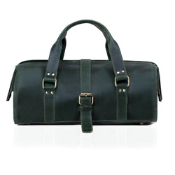 Travel Leather Duffle Bag