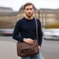 The Buffalo range leather bag