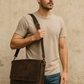 The Buffalo Leather Laptop Bag