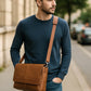 The Jackson Leather Buffalo Briefcase