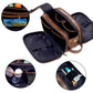 Leather Dopp Kit Toiletry Bag