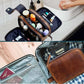 Leather Dopp Kit Toiletry Bag