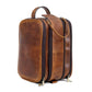 Leather Dopp Kit Toiletry Bag