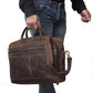 Ocean Leather Buffalo Briefcase