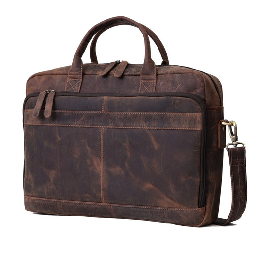 Ocean Leather Buffalo Briefcase