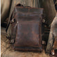 Retro Leather buffalo backpack