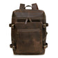 Retro Leather buffalo backpack