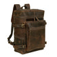 Retro Leather buffalo backpack