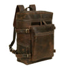 Retro Leather buffalo backpack