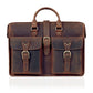 The Atlantic Buffalo Leather Briefcase
