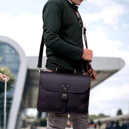 The Budget Leather Briefcase