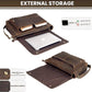 The Buffalo Leather Laptop Bag