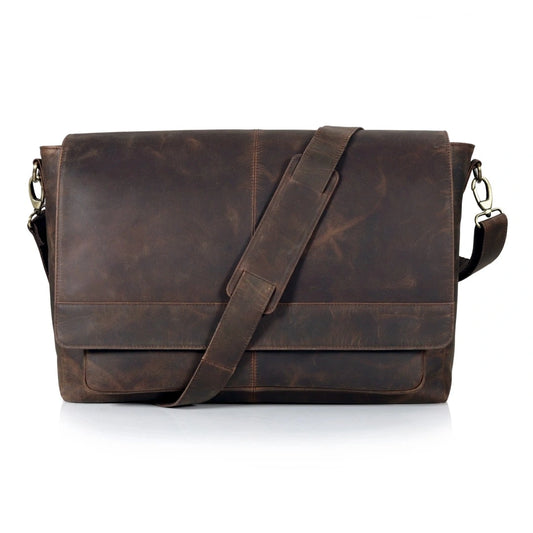 The Buffalo Leather Laptop Bag