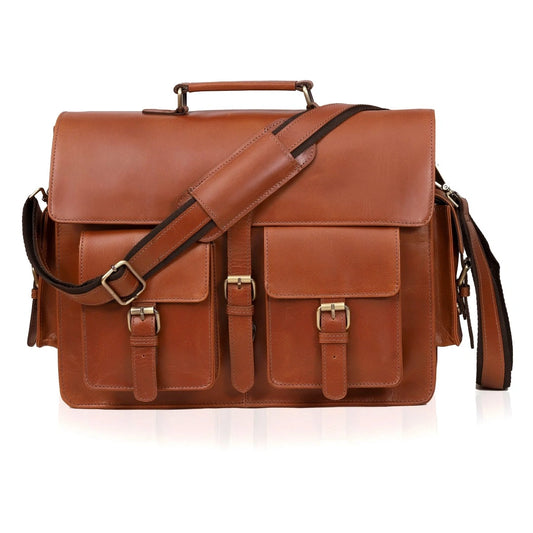 The Creative Leather briefcase