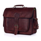 The Harvest Leather Messenger Bag