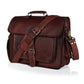 The Harvest Leather Messenger Bag