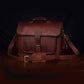 The Harvest Leather Messenger Bag