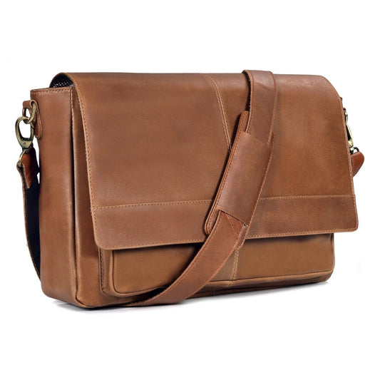 The Jackson Leather Buffalo Messenger