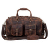 The Legendary Vintage Classic Buffalo Leather Travel Duffle Bag
