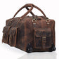 The Legendary Vintage Classic Buffalo Leather Travel Duffle Bag