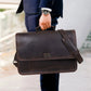 The Paradise Leather Messenger Bag For Men