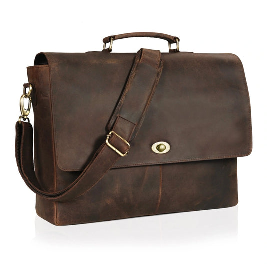 The Porter Leather Messenger bag