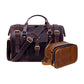 The Signature Leather Briefcase Combo