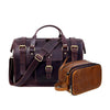 The Signature Leather Briefcase Combo