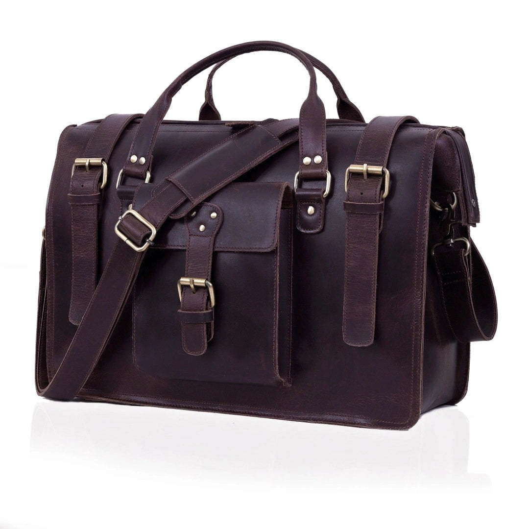 Ygor Briefcase The Signature Leather Briefcase