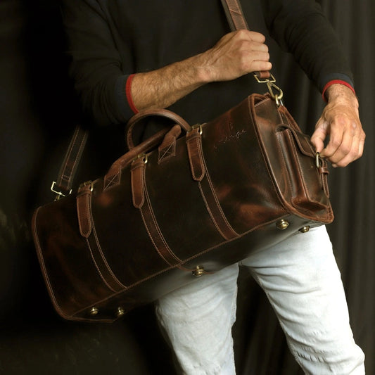 The Storm Leather Duffle Bag