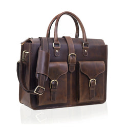 The Titanic Leather Briefcase Bag