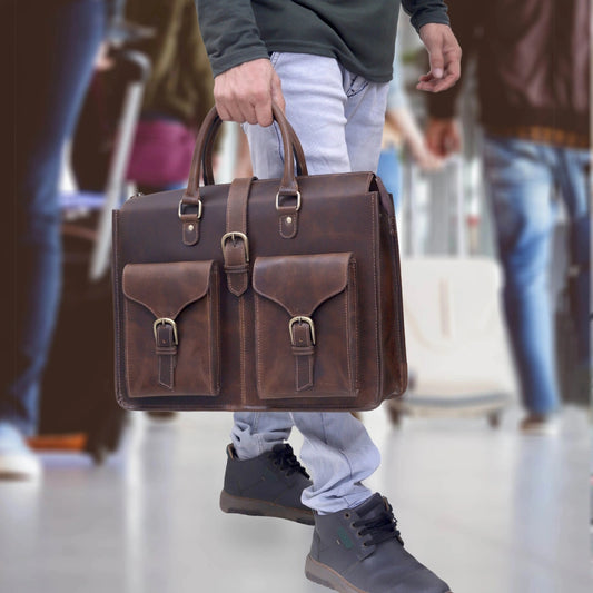 The Titanic Leather Bag