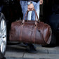 The Unesco Leather Duffle Bag