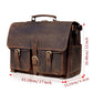 The Vintage Buffalo Leather Briefcase