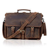 The Vintage Buffalo Leather Briefcase