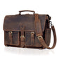 The Vintage Buffalo Leather Briefcase