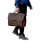 The Vintage Buffalo Leather Briefcase