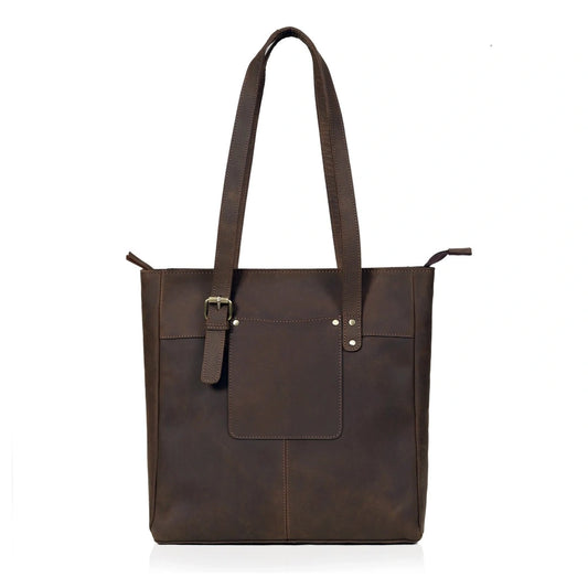 The Vintage classic Buffalo Leather Tote