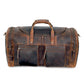 Vintage Radiant Buffalo Leather Duffle Bag