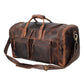 Vintage Radiant Buffalo Leather Duffle Bag